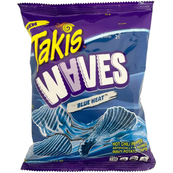טאקיס Waves בלו היט — Takis Waves Blue Heat Chips